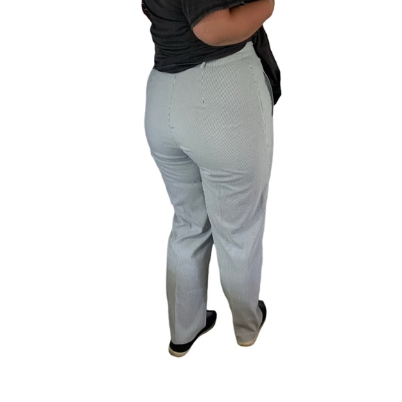 High Rise Pinstripe Dress Pants - Picture 6 of 6